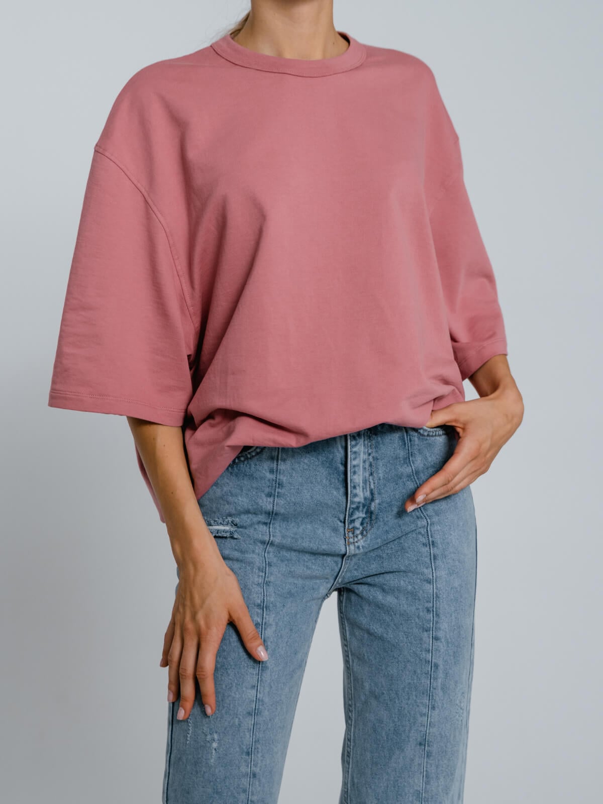 High rise jeans